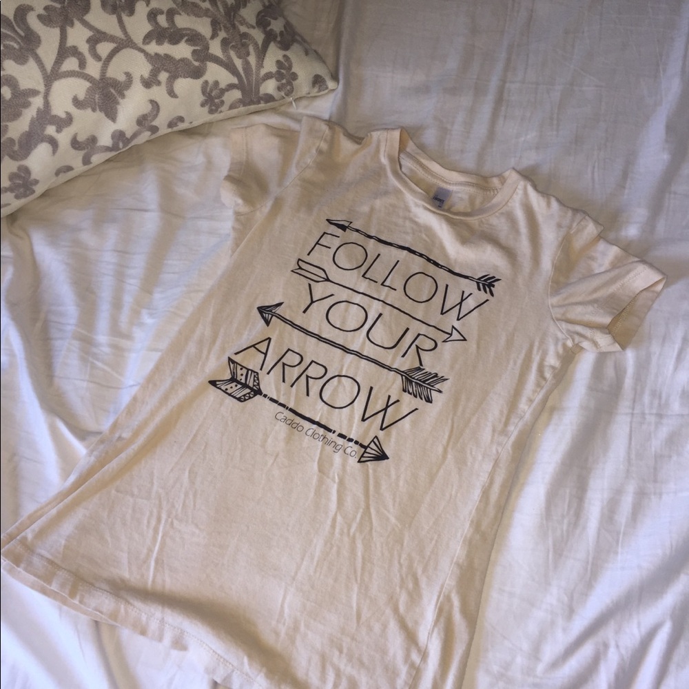 follow your arrow t-shirt